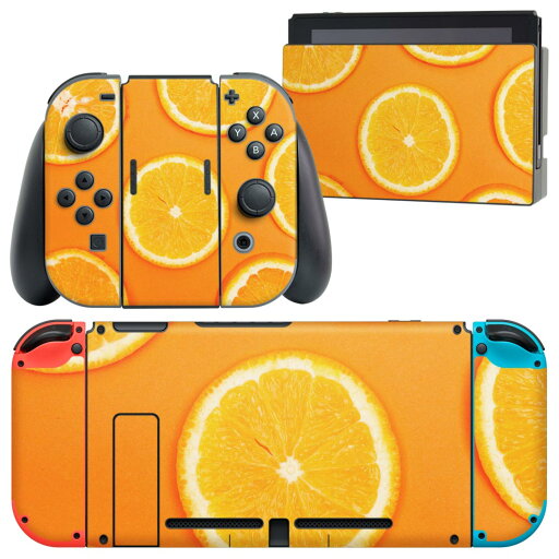 igsticker Nintendo Switch 用 デザインスキンシール 任天堂 ニンテンドー スイッチ 専用 本体ドック Joy-Con Joycon ジョイコン 専用 ゲーム機 カバー アクセサリー フィルム ステッカー 023625 オレンジ 果物 フルーツ igsticker Nintendo Switch 用 デザインスキンシール 任天堂 ニンテンドー スイッチ 専用 本体ドック Joy-Con Joycon ジョイコン 専用 ゲーム機 カバー アクセサリー フィルム ステッカー 023625 オレンジ 果物 フルーツ