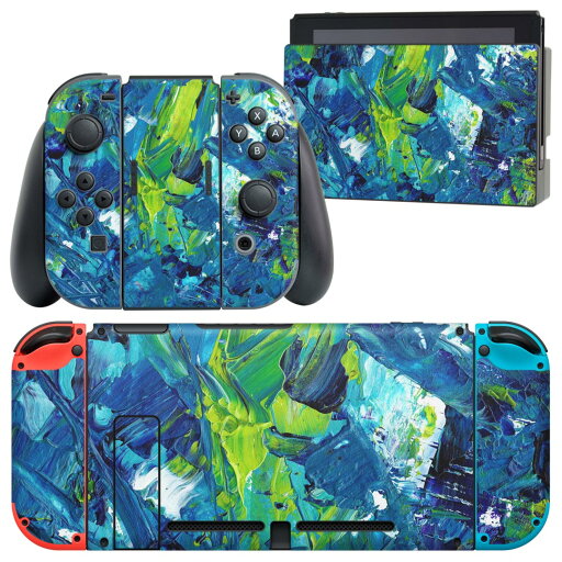 igsticker Nintendo Switch 用 デザインスキンシール 任天堂 ニンテンドー スイッチ 専用 本体ドック Joy-Con Joycon ジョイコン 専用 ゲーム機 カバー アクセサリー フィルム ステッカー 023642 ペイント 絵具 igsticker Nintendo Switch 用 デザインスキンシール 任天堂 ニンテンドー スイッチ 専用 本体ドック Joy-Con Joycon ジョイコン 専用 ゲーム機 カバー アクセサリー フィルム ステッカー 023642 ペイント 絵具