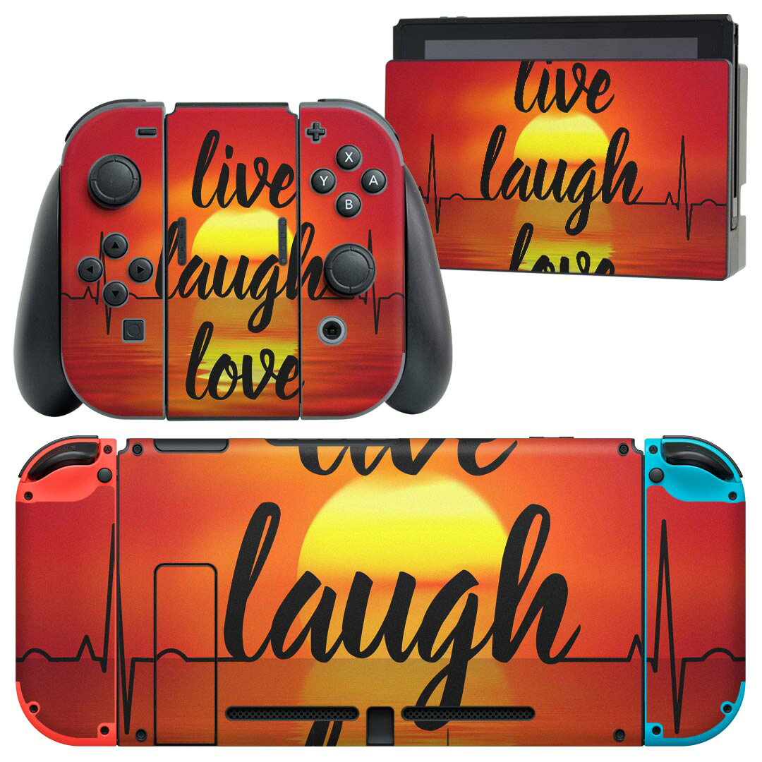 製品名 Nintendo Switch 本体裏面＆ドック正面＆ジョイコン専用 デザインスキンシール セット内容 Nintendo Switch 本体＆ドック＆ジョイコン用スキンシール（各1枚） ニンテンドースイッチ専用です。携帯機のSwitch LiteやProコンには対応していません。 商品特徴 再剥離性シートを素材に採用し、細かな位置調整がしやすく貼り直しが容易です。専用の業務プリンターを使い、商品画像と遜色のない美しい印刷仕上がり。 注意事項 画像はサンプルですので、ご覧の環境によっては多少色味に違いを感じる場合がございます。 イメージと違った、モニターと色味が異なるという理由での交換や返金はご対応出来かねます。スキンシールのみの販売で、ニンテンドースイッチ本体などは付属しません。シワができた場合、ドライヤーなどで軽く温め、外側に向けてシワを伸ばすように貼ってください。初回貼付時の位置調整や貼り直しは可能ですが、しっかりと押し付けて接着させた後の再剥離、再利用は保証しておりません。また接着部に油分や汚れが付着しますと角の部分は剥がれやすくなりますので、貼付時はあまり触れないようにご注意ください。無地のセミグロスシートにデザインをプリントした商品で、デコなどの加工はございません。 凹凸や光沢があるように見えたり布地や金属を素材にしたように見える商品もありますが、デザインの図版によるものです。印刷時に微妙な画像のズレが生じる場合がございます。ご注文後に1点1点制作する受注生産品の為、不良品以外のご返品や交換は固くお断りします。当店における繰り返しの実機テストでは問題ありませんでしたが、経過年数や使用環境により、シールを剥がす際に本体の塗装が一部剥がれる可能性があります。恐れ入りますが、万が一そのような状況になった場合でも当店ではゲーム機本体の保証は出来かねますので、予めご理解の上お求めください。 商品発送 完全受注生産のハンドメイド商品となりますので、既製品と比べて発送までお時間を頂いています。 基本的に決済確認後2?3営業日、最大で10営業日での発送となります。繁忙期や休業日明けの場合はさらに時間がかかる場合があります。 その際には別途メールにてご連絡致します。メール便の場合、発送日から到着までに2?4日ほどかかる場合が多く、紛失などの保障もご対応できかねます。あらかじめご了承下さい。