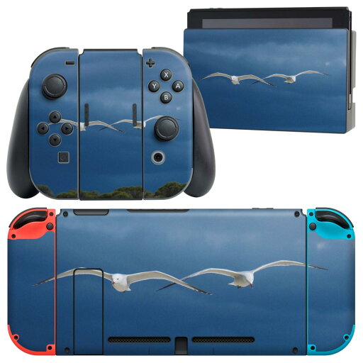 igsticker Nintendo Switch 用 デザインスキンシール 任天堂 ニンテンドー スイッチ 専用 本体ドック Joy-Con Joycon ジョイコン 専用 ゲーム機 カバー アクセサリー フィルム ステッカー 023780 カモメ 鳥 空 igsticker Nintendo Switch 用 デザインスキンシール 任天堂 ニンテンドー スイッチ 専用 本体ドック Joy-Con Joycon ジョイコン 専用 ゲーム機 カバー アクセサリー フィルム ステッカー 023780 カモメ 鳥 空