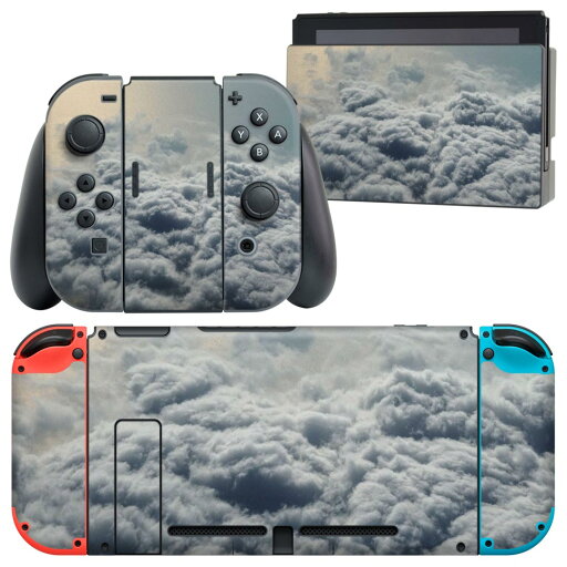 igsticker Nintendo Switch 用 デザインスキンシール 任天堂 ニンテンドー スイッチ 専用 本体ドック Joy-Con Joycon ジョイコン 専用 ゲーム機 カバー アクセサリー フィルム ステッカー 023804 空 雲 写真 igsticker Nintendo Switch 用 デザインスキンシール 任天堂 ニンテンドー スイッチ 専用 本体ドック Joy-Con Joycon ジョイコン 専用 ゲーム機 カバー アクセサリー フィルム ステッカー 023804 空 雲 写真