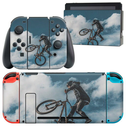 igsticker Nintendo Switch 用 デザインスキンシール 任天堂 ニンテンドー スイッチ 専用 本体ドック Joy-Con Joycon ジョイコン 専用 ゲーム機 カバー アクセサリー フィルム ステッカー 023824 モトクロス 自転車 igsticker Nintendo Switch 用 デザインスキンシール 任天堂 ニンテンドー スイッチ 専用 本体ドック Joy-Con Joycon ジョイコン 専用 ゲーム機 カバー アクセサリー フィルム ステッカー 023824 モトクロス 自転車