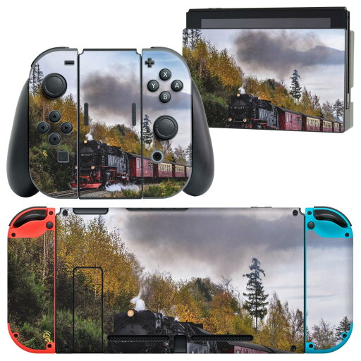 igsticker Nintendo Switch 用 デザインスキンシール 任天堂 ニンテンドー スイッチ 専用 本体ドック Joy-Con Joycon ジョイコン 専用 ゲーム機 カバー アクセサリー フィルム ステッカー 023833 機関車 鉄道 igsticker Nintendo Switch 用 デザインスキンシール 任天堂 ニンテンドー スイッチ 専用 本体ドック Joy-Con Joycon ジョイコン 専用 ゲーム機 カバー アクセサリー フィルム ステッカー 023833 機関車 鉄道