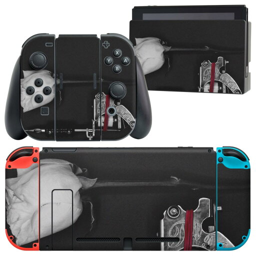 igsticker Nintendo Switch 用 デザインスキンシール 任天堂 ニンテンドー スイッチ 専用 本体ドック Joy-Con Joycon ジョイコン 専用 ゲーム機 カバー アクセサリー フィルム ステッカー 023870 tattoo タトゥー バラ igsticker Nintendo Switch 用 デザインスキンシール 任天堂 ニンテンドー スイッチ 専用 本体ドック Joy-Con Joycon ジョイコン 専用 ゲーム機 カバー アクセサリー フィルム ステッカー 023870 tattoo タトゥー バラ