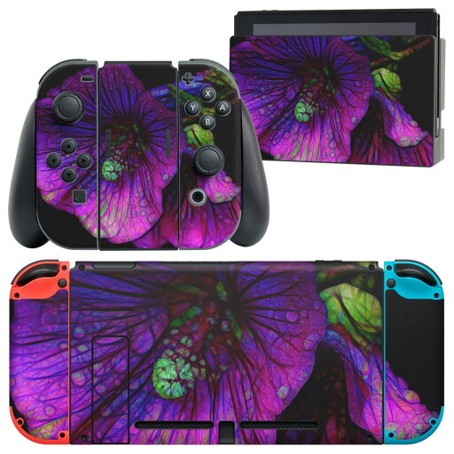 igsticker Nintendo Switch 用 デザインスキンシール 任天堂 ニンテンドー スイッチ 専用 本体ドック Joy-Con Joycon ジョイコン 専用 ゲーム機 カバー アクセサリー フィルム ステッカー 023878 花 フラワー 朝顔 igsticker Nintendo Switch 用 デザインスキンシール 任天堂 ニンテンドー スイッチ 専用 本体ドック Joy-Con Joycon ジョイコン 専用 ゲーム機 カバー アクセサリー フィルム ステッカー 023878 花 フラワー 朝顔