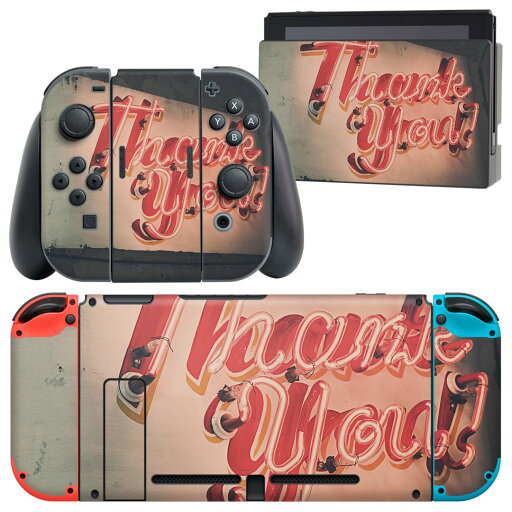 igsticker Nintendo Switch 用 デザインスキンシール 任天堂 ニンテンドー スイッチ 専用 本体ドック Joy-Con Joycon ジョイコン 専用 ゲーム機 カバー アクセサリー フィルム ステッカー 023880 英字 文字 ネオン 看板 igsticker Nintendo Switch 用 デザインスキンシール 任天堂 ニンテンドー スイッチ 専用 本体ドック Joy-Con Joycon ジョイコン 専用 ゲーム機 カバー アクセサリー フィルム ステッカー 023880 英字 文字 ネオン 看板
