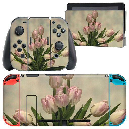 igsticker Nintendo Switch 用 デザインスキンシール 任天堂 ニンテンドー スイッチ 専用 本体ドック Joy-Con Joycon ジョイコン 専用 ゲーム機 カバー アクセサリー フィルム ステッカー 023912 花 フラワー チューリップ igsticker Nintendo Switch 用 デザインスキンシール 任天堂 ニンテンドー スイッチ 専用 本体ドック Joy-Con Joycon ジョイコン 専用 ゲーム機 カバー アクセサリー フィルム ステッカー 023912 花 フラワー チューリップ