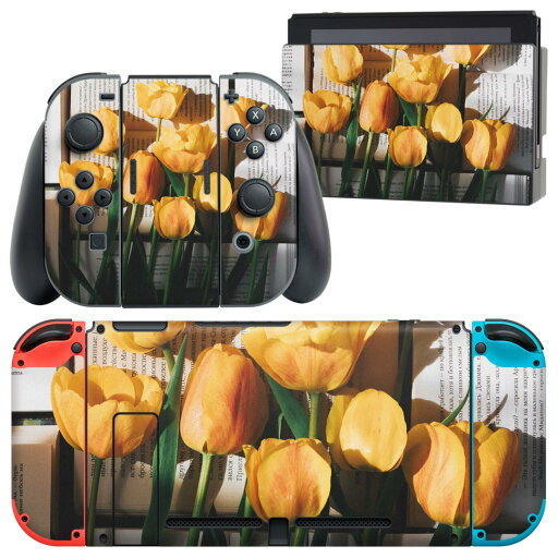 igsticker Nintendo Switch 用 デザインスキンシール 任天堂 ニンテンドー スイッチ 専用 本体ドック Joy-Con Joycon ジョイコン 専用 ゲーム機 カバー アクセサリー フィルム ステッカー 023918 花 フラワー チューリップ igsticker Nintendo Switch 用 デザインスキンシール 任天堂 ニンテンドー スイッチ 専用 本体ドック Joy-Con Joycon ジョイコン 専用 ゲーム機 カバー アクセサリー フィルム ステッカー 023918 花 フラワー チューリップ