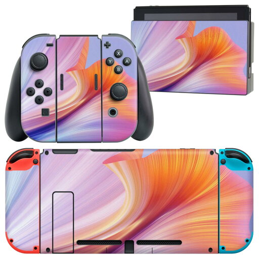 igsticker Nintendo Switch 用 デザインスキンシール 任天堂 ニンテンドー スイッチ 専用 本体ドック Joy-Con Joycon ジョイコン 専用 ゲーム機 カバー アクセサリー フィルム ステッカー 023971 カラフル igsticker Nintendo Switch 用 デザインスキンシール 任天堂 ニンテンドー スイッチ 専用 本体ドック Joy-Con Joycon ジョイコン 専用 ゲーム機 カバー アクセサリー フィルム ステッカー 023971 カラフル