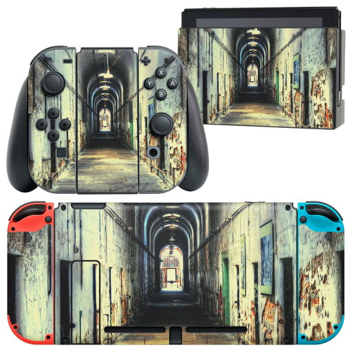 igsticker Nintendo Switch 用 デザインスキンシール 任天堂 ニンテンドー スイッチ 専用 本体ドック Joy-Con Joycon ジョイコン 専用 ゲーム機 カバー アクセサリー フィルム ステッカー 023997 建物 廃墟 igsticker Nintendo Switch 用 デザインスキンシール 任天堂 ニンテンドー スイッチ 専用 本体ドック Joy-Con Joycon ジョイコン 専用 ゲーム機 カバー アクセサリー フィルム ステッカー 023997 建物 廃墟