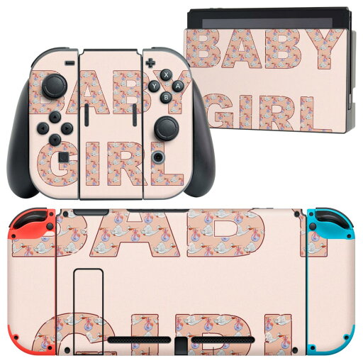 igsticker Nintendo Switch 用 デザインスキンシール 任天堂 ニンテンドー スイッチ 専用 本体ドック Joy-Con Joycon ジョイコン 専用 ゲーム機 カバー アクセサリー フィルム ステッカー 026152 赤ちゃん 女の子 girl 文字 igsticker Nintendo Switch 用 デザインスキンシール 任天堂 ニンテンドー スイッチ 専用 本体ドック Joy-Con Joycon ジョイコン 専用 ゲーム機 カバー アクセサリー フィルム ステッカー 026152 赤ちゃん 女の子 girl 文字