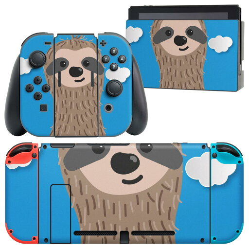 igsticker Nintendo Switch 用 デザインスキンシール 任天堂 ニンテンドー スイッチ 専用 本体ドック Joy-Con Joycon ジョイコン 専用 ゲーム機 カバー アクセサリー フィルム ステッカー 026243 ナマケモノ 動物 雲 igsticker Nintendo Switch 用 デザインスキンシール 任天堂 ニンテンドー スイッチ 専用 本体ドック Joy-Con Joycon ジョイコン 専用 ゲーム機 カバー アクセサリー フィルム ステッカー 026243 ナマケモノ 動物 雲