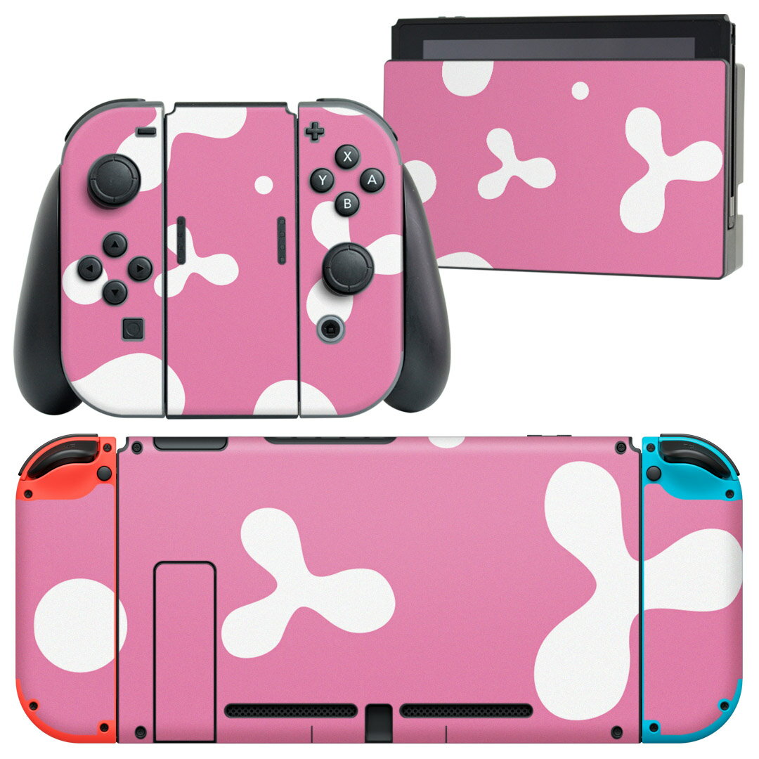 igsticker Nintendo Switch 用 デザインスキンシール 任天堂 ニンテンドー スイッチ 専用 本体ドック Joy-Con Joycon ジョイコン 専用 ..