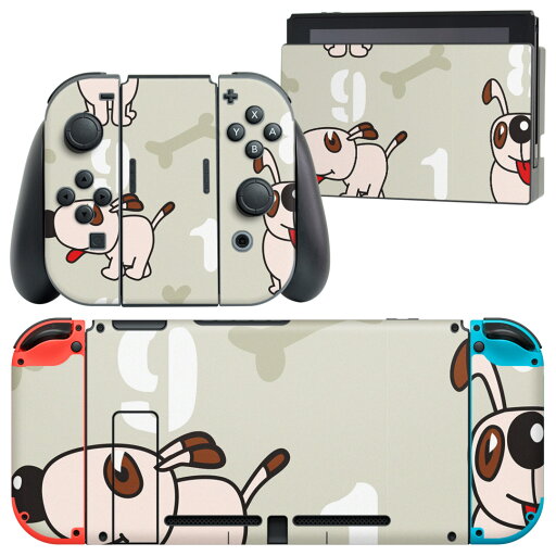igsticker Nintendo Switch 用 デザインスキンシール 任天堂 ニンテンドー スイッチ 専用 本体ドック Joy-Con Joycon ジョイコン 専用 ゲーム機 カバー アクセサリー フィルム ステッカー 004306 犬 キャラクター 模様 igsticker Nintendo Switch 用 デザインスキンシール 任天堂 ニンテンドー スイッチ 専用 本体ドック Joy-Con Joycon ジョイコン 専用 ゲーム機 カバー アクセサリー フィルム ステッカー 004306 犬 キャラクター 模様