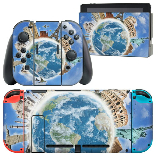 igsticker Nintendo Switch 用 デザインスキンシール 任天堂 ニンテンドー スイッチ 専用 本体ドック Joy-Con Joycon ジョイコン 専用 ゲーム機 カバー アクセサリー フィルム ステッカー 004706 地球 世界 イラスト igsticker Nintendo Switch 用 デザインスキンシール 任天堂 ニンテンドー スイッチ 専用 本体ドック Joy-Con Joycon ジョイコン 専用 ゲーム機 カバー アクセサリー フィルム ステッカー 004706 地球 世界 イラスト