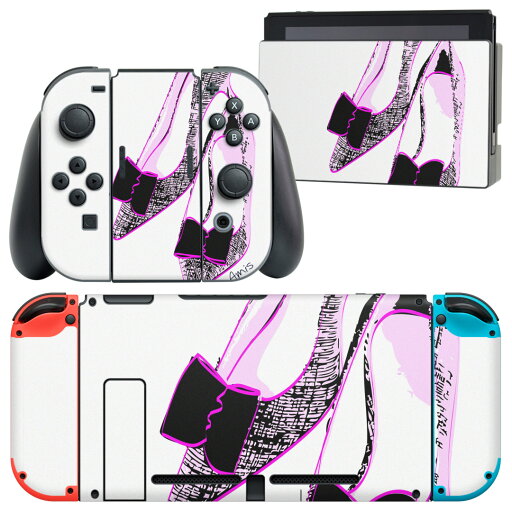 igsticker Nintendo Switch 用 デザインスキンシール 任天堂 ニンテンドー スイッチ 専用 本体ドック Joy-Con Joycon ジョイコン 専用 ゲーム機 カバー アクセサリー フィルム ステッカー 004726 ファッション イラスト igsticker Nintendo Switch 用 デザインスキンシール 任天堂 ニンテンドー スイッチ 専用 本体ドック Joy-Con Joycon ジョイコン 専用 ゲーム機 カバー アクセサリー フィルム ステッカー 004726 ファッション イラスト