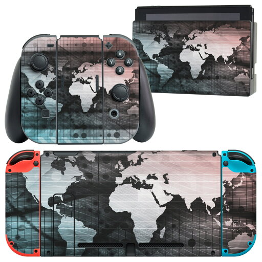 igsticker Nintendo Switch 用 デザインスキンシール 任天堂 ニンテンドー スイッチ 専用 本体ドック Joy-Con Joycon ジョイコン 専用 ゲーム機 カバー アクセサリー フィルム ステッカー 004911 地図 イラスト 世界 igsticker Nintendo Switch 用 デザインスキンシール 任天堂 ニンテンドー スイッチ 専用 本体ドック Joy-Con Joycon ジョイコン 専用 ゲーム機 カバー アクセサリー フィルム ステッカー 004911 地図 イラスト 世界