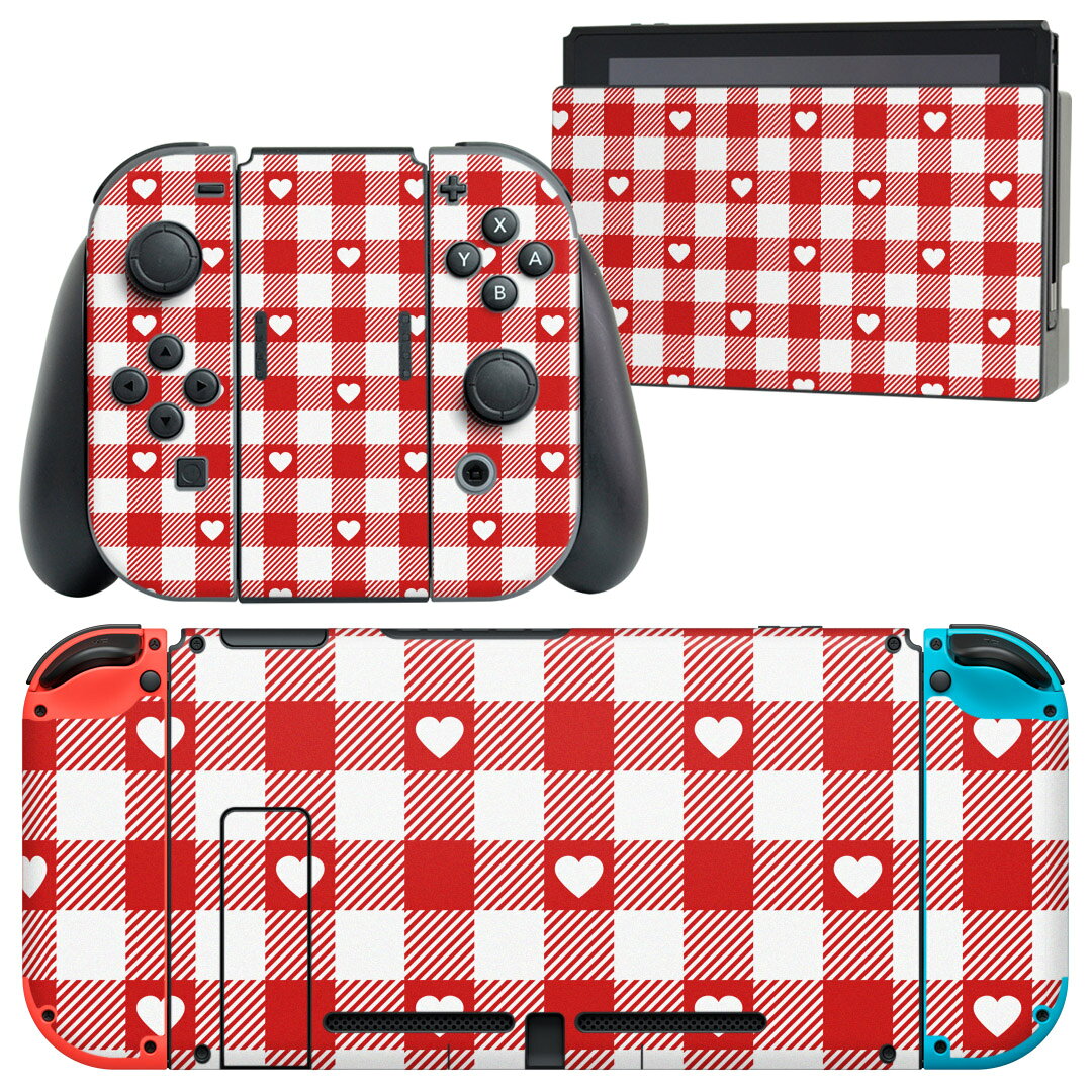 製品名 Nintendo Switch 本体裏面＆ドック正面＆ジョイコン専用 デザインスキンシール セット内容 Nintendo Switch 本体＆ドック＆ジョイコン用スキンシール（各1枚） ニンテンドースイッチ専用です。携帯機のSwitch LiteやProコンには対応していません。 商品特徴 再剥離性シートを素材に採用し、細かな位置調整がしやすく貼り直しが容易です。専用の業務プリンターを使い、商品画像と遜色のない美しい印刷仕上がり。 注意事項 画像はサンプルですので、ご覧の環境によっては多少色味に違いを感じる場合がございます。 イメージと違った、モニターと色味が異なるという理由での交換や返金はご対応出来かねます。スキンシールのみの販売で、ニンテンドースイッチ本体などは付属しません。シワができた場合、ドライヤーなどで軽く温め、外側に向けてシワを伸ばすように貼ってください。初回貼付時の位置調整や貼り直しは可能ですが、しっかりと押し付けて接着させた後の再剥離、再利用は保証しておりません。また接着部に油分や汚れが付着しますと角の部分は剥がれやすくなりますので、貼付時はあまり触れないようにご注意ください。無地のセミグロスシートにデザインをプリントした商品で、デコなどの加工はございません。 凹凸や光沢があるように見えたり布地や金属を素材にしたように見える商品もありますが、デザインの図版によるものです。印刷時に微妙な画像のズレが生じる場合がございます。ご注文後に1点1点制作する受注生産品の為、不良品以外のご返品や交換は固くお断りします。当店における繰り返しの実機テストでは問題ありませんでしたが、経過年数や使用環境により、シールを剥がす際に本体の塗装が一部剥がれる可能性があります。恐れ入りますが、万が一そのような状況になった場合でも当店ではゲーム機本体の保証は出来かねますので、予めご理解の上お求めください。 商品発送 完全受注生産のハンドメイド商品となりますので、既製品と比べて発送までお時間を頂いています。 基本的に決済確認後2?3営業日、最大で10営業日での発送となります。繁忙期や休業日明けの場合はさらに時間がかかる場合があります。 その際には別途メールにてご連絡致します。メール便の場合、発送日から到着までに2?4日ほどかかる場合が多く、紛失などの保障もご対応できかねます。あらかじめご了承下さい。