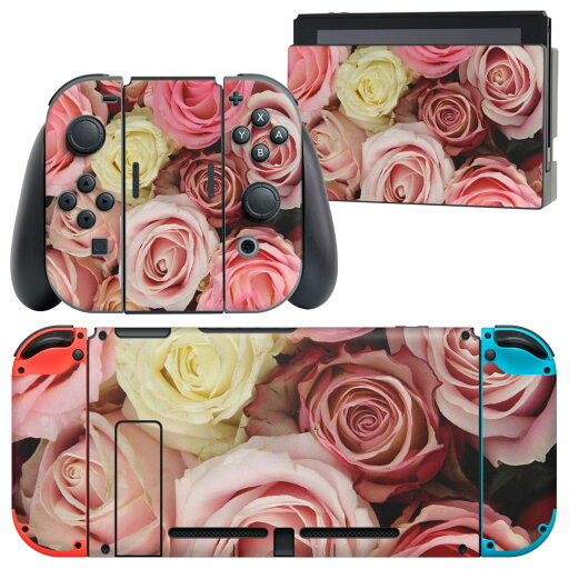 igsticker Nintendo Switch 用 デザインスキンシール 任天堂 ニンテンドー スイッチ 専用 本体ドック Joy-Con Joycon ジョイコン 専用 ゲーム機 カバー アクセサリー フィルム ステッカー 005356 花 写真 ピンク igsticker Nintendo Switch 用 デザインスキンシール 任天堂 ニンテンドー スイッチ 専用 本体ドック Joy-Con Joycon ジョイコン 専用 ゲーム機 カバー アクセサリー フィルム ステッカー 005356 花 写真 ピンク