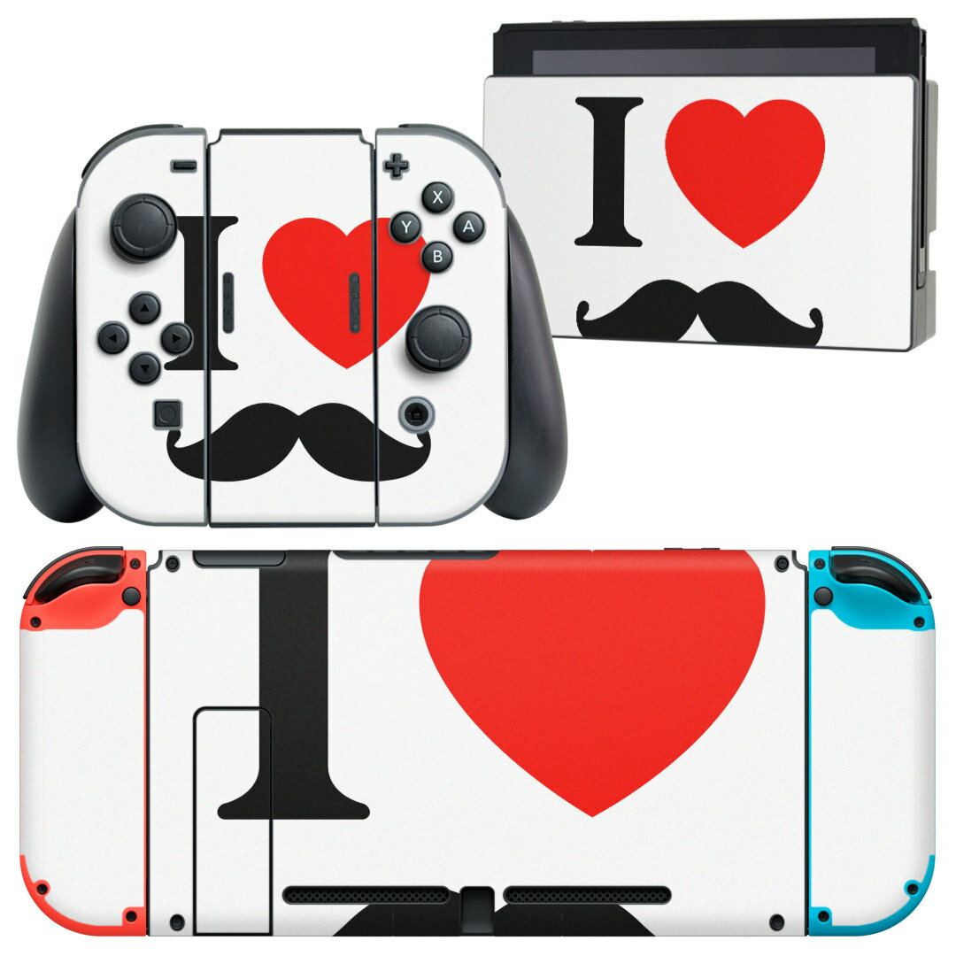 igsticker Nintendo Switch 用 デザインスキンシール 任天堂 ニンテンドー スイッチ 専用 本体ドック Joy-Con Joycon ジョイコン 専用 ..