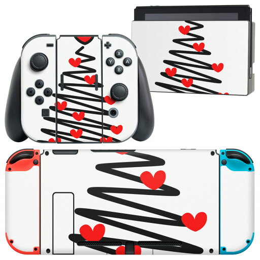 igsticker Nintendo Switch 用 デザインスキンシール 任天堂 ニンテンドー スイッチ 専用 本体ドック Joy-Con Joycon ジョイコン 専用 ゲーム機 カバー アクセサリー フィルム ステッカー 005797 ハート ツリー igsticker Nintendo Switch 用 デザインスキンシール 任天堂 ニンテンドー スイッチ 専用 本体ドック Joy-Con Joycon ジョイコン 専用 ゲーム機 カバー アクセサリー フィルム ステッカー 005797 ハート ツリー