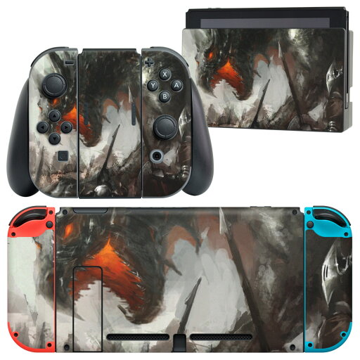 igsticker Nintendo Switch 用 デザインスキンシール 任天堂 ニンテンドー スイッチ 専用 本体ドック Joy-Con Joycon ジョイコン 専用 ゲーム機 カバー アクセサリー フィルム ステッカー 005902 イラスト ドラゴン ファンタジー igsticker Nintendo Switch 用 デザインスキンシール 任天堂 ニンテンドー スイッチ 専用 本体ドック Joy-Con Joycon ジョイコン 専用 ゲーム機 カバー アクセサリー フィルム ステッカー 005902 イラスト ドラゴン ファンタジー