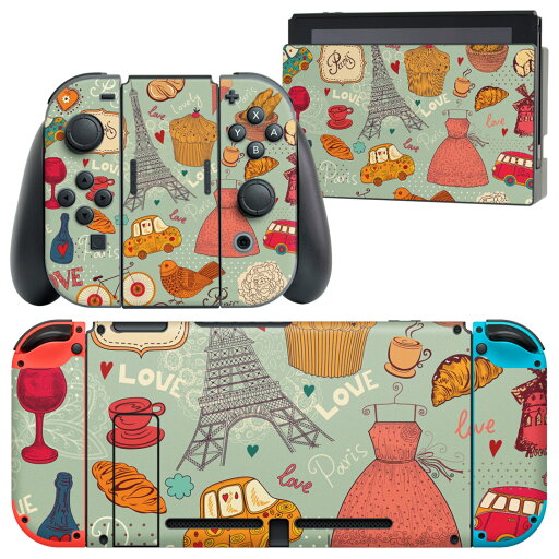 igsticker Nintendo Switch 用 デザインスキンシール 任天堂 ニンテンドー スイッチ 専用 本体ドック Joy-Con Joycon ジョイコン 専用 ゲーム機 カバー アクセサリー フィルム ステッカー 005959 イラスト 食べ物 車 igsticker Nintendo Switch 用 デザインスキンシール 任天堂 ニンテンドー スイッチ 専用 本体ドック Joy-Con Joycon ジョイコン 専用 ゲーム機 カバー アクセサリー フィルム ステッカー 005959 イラスト 食べ物 車