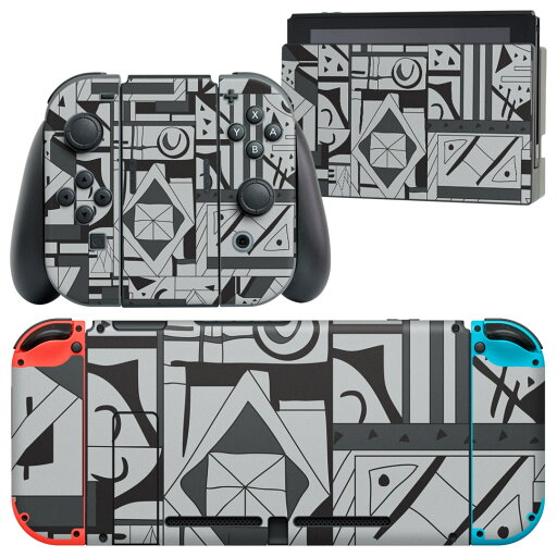 igsticker Nintendo Switch 用 デザインスキンシール 任天堂 ニンテンドー スイッチ 専用 本体ドック Joy-Con Joycon ジョイコン 専用 ゲーム機 カバー アクセサリー フィルム ステッカー 006072 灰色 グレー 模様 igsticker Nintendo Switch 用 デザインスキンシール 任天堂 ニンテンドー スイッチ 専用 本体ドック Joy-Con Joycon ジョイコン 専用 ゲーム機 カバー アクセサリー フィルム ステッカー 006072 灰色 グレー 模様