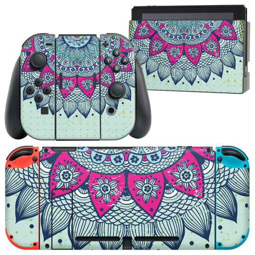 igsticker Nintendo Switch 用 デザインスキンシール 任天堂 ニンテンドー スイッチ 専用 本体ドック Joy-Con Joycon ジョイコン 専用 ゲーム機 カバー アクセサリー フィルム ステッカー 006146 レース 青 ブルー igsticker Nintendo Switch 用 デザインスキンシール 任天堂 ニンテンドー スイッチ 専用 本体ドック Joy-Con Joycon ジョイコン 専用 ゲーム機 カバー アクセサリー フィルム ステッカー 006146 レース 青 ブルー