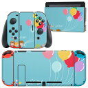 igsticker Nintendo Switch 用 デザインスキンシール 任天堂 ニンテンドー スイッチ 専用 本体ドック Joy-Con Joycon ジョイコン 専用 ゲーム機 カバー アクセサリー フィルム ステッカー 006289 キャラクター　イラスト