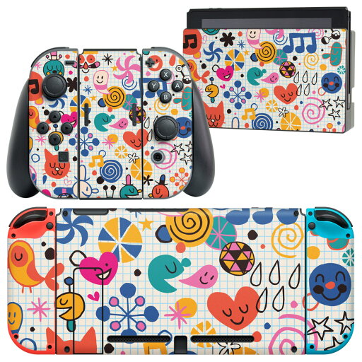 igsticker Nintendo Switch 用 デザインスキンシール 任天堂 ニンテンドー スイッチ 専用 本体ドック Joy-Con Joycon ジョイコン 専用 ゲーム機 カバー アクセサリー フィルム ステッカー 006460 ハート イラスト 模様 igsticker Nintendo Switch 用 デザインスキンシール 任天堂 ニンテンドー スイッチ 専用 本体ドック Joy-Con Joycon ジョイコン 専用 ゲーム機 カバー アクセサリー フィルム ステッカー 006460 ハート イラスト 模様