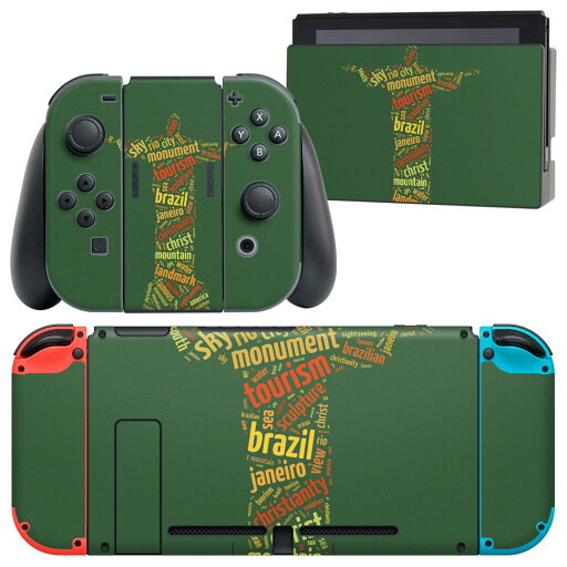 igsticker Nintendo Switch 用 デザインスキンシール 任天堂 ニンテンドー スイッチ 専用 本体ドック Joy-Con Joycon ジョイコン 専用 ゲーム機 カバー アクセサリー フィルム ステッカー 006569 緑 グリーン 英語 文字 igsticker Nintendo Switch 用 デザインスキンシール 任天堂 ニンテンドー スイッチ 専用 本体ドック Joy-Con Joycon ジョイコン 専用 ゲーム機 カバー アクセサリー フィルム ステッカー 006569 緑 グリーン 英語 文字