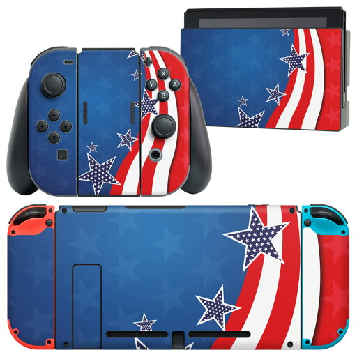 igsticker Nintendo Switch 用 デザインスキンシール 任天堂 ニンテンドー スイッチ 専用 本体ドック Joy-Con Joycon ジョイコン 専用 ゲーム機 カバー アクセサリー フィルム ステッカー 006583 星 スター igsticker Nintendo Switch 用 デザインスキンシール 任天堂 ニンテンドー スイッチ 専用 本体ドック Joy-Con Joycon ジョイコン 専用 ゲーム機 カバー アクセサリー フィルム ステッカー 006583 星 スター