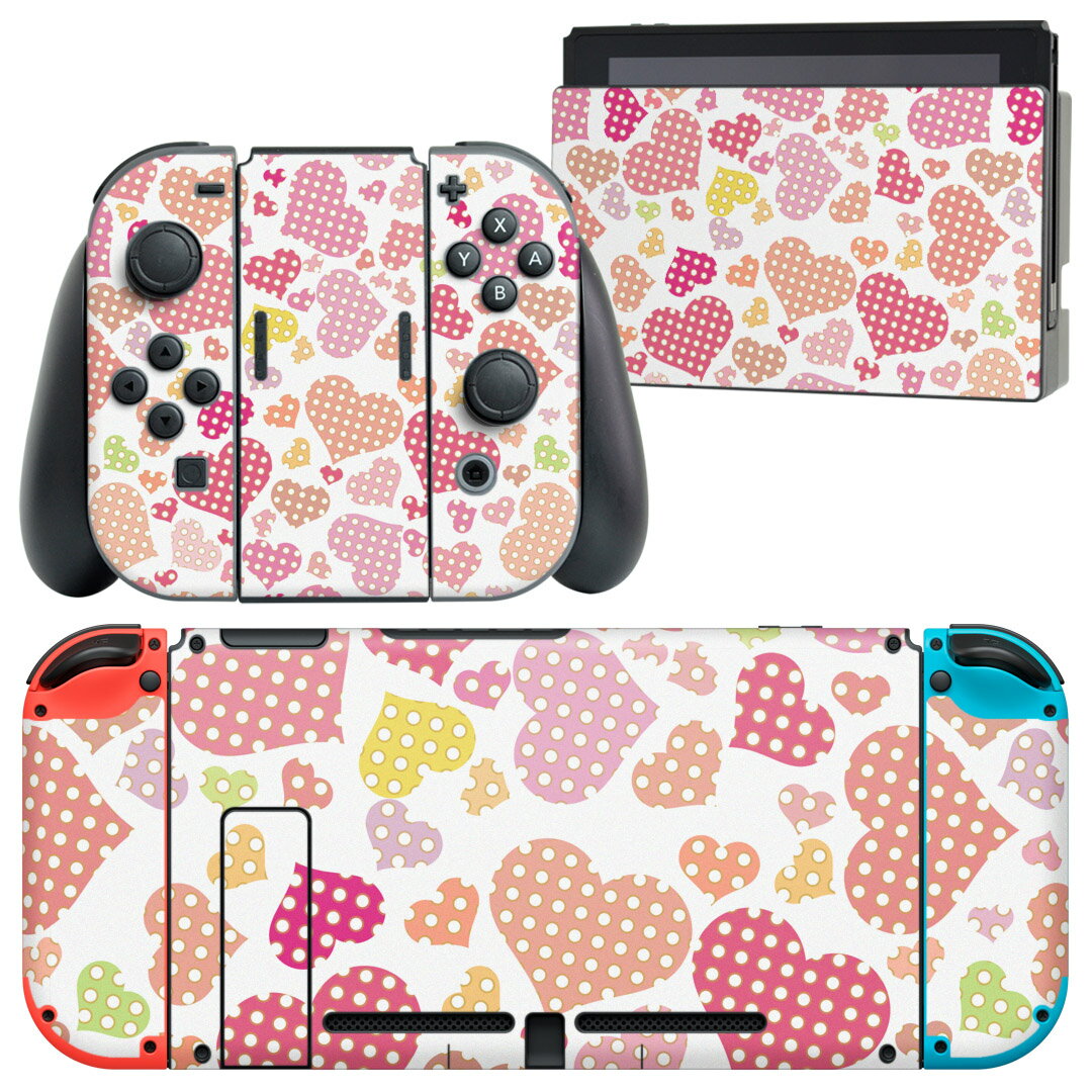 igsticker Nintendo Switch 用 デザインスキンシール 任天堂 ニンテンドー スイッチ 専用 本体ドック Joy-Con Joycon ジョイコン 専用 ..