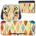 igsticker Nintendo Switch 用 デザインスキンシール 任天堂 ニンテンドー スイッチ 専用 本体ドック Joy-Con Joycon ジ...