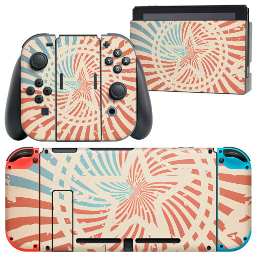 igsticker Nintendo Switch 用 デザインスキンシール 任天堂 ニンテンドー スイッチ 専用 本体ドック Joy-Con Joycon ジョイコン 専用 ゲーム機 カバー アクセサリー フィルム ステッカー 006955 星 国旗 igsticker Nintendo Switch 用 デザインスキンシール 任天堂 ニンテンドー スイッチ 専用 本体ドック Joy-Con Joycon ジョイコン 専用 ゲーム機 カバー アクセサリー フィルム ステッカー 006955 星 国旗