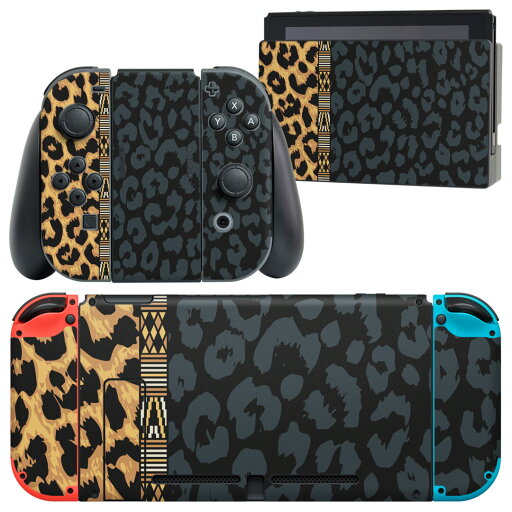 igsticker Nintendo Switch 用 デザインスキンシール 任天堂 ニンテンドー スイッチ 専用 本体ドック Joy-Con Joycon ジョイコン 専用 ゲーム機 カバー アクセサリー フィルム ステッカー 007063 柄 動物 模様 igsticker Nintendo Switch 用 デザインスキンシール 任天堂 ニンテンドー スイッチ 専用 本体ドック Joy-Con Joycon ジョイコン 専用 ゲーム機 カバー アクセサリー フィルム ステッカー 007063 柄 動物 模様
