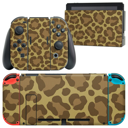 igsticker Nintendo Switch 用 デザインスキンシール 任天堂 ニンテンドー スイッチ 専用 本体ドック Joy-Con Joycon ジョイコン 専用 ゲーム機 カバー アクセサリー フィルム ステッカー 007093 ヒョウ柄 模様 igsticker Nintendo Switch 用 デザインスキンシール 任天堂 ニンテンドー スイッチ 専用 本体ドック Joy-Con Joycon ジョイコン 専用 ゲーム機 カバー アクセサリー フィルム ステッカー 007093 ヒョウ柄 模様