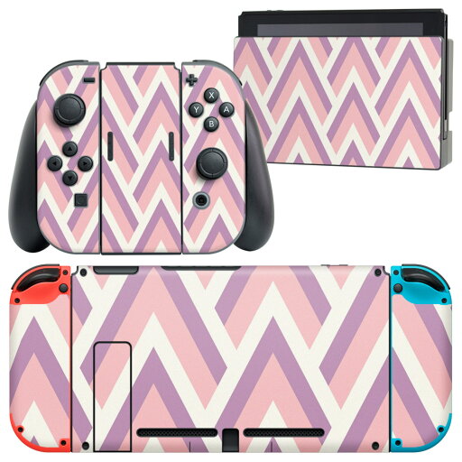 igsticker Nintendo Switch 用 デザインスキンシール 任天堂 ニンテンドー スイッチ 専用 本体ドック Joy-Con Joycon ジョイコン 専用 ゲーム機 カバー アクセサリー フィルム ステッカー 007101 ピンク 模様 igsticker Nintendo Switch 用 デザインスキンシール 任天堂 ニンテンドー スイッチ 専用 本体ドック Joy-Con Joycon ジョイコン 専用 ゲーム機 カバー アクセサリー フィルム ステッカー 007101 ピンク 模様