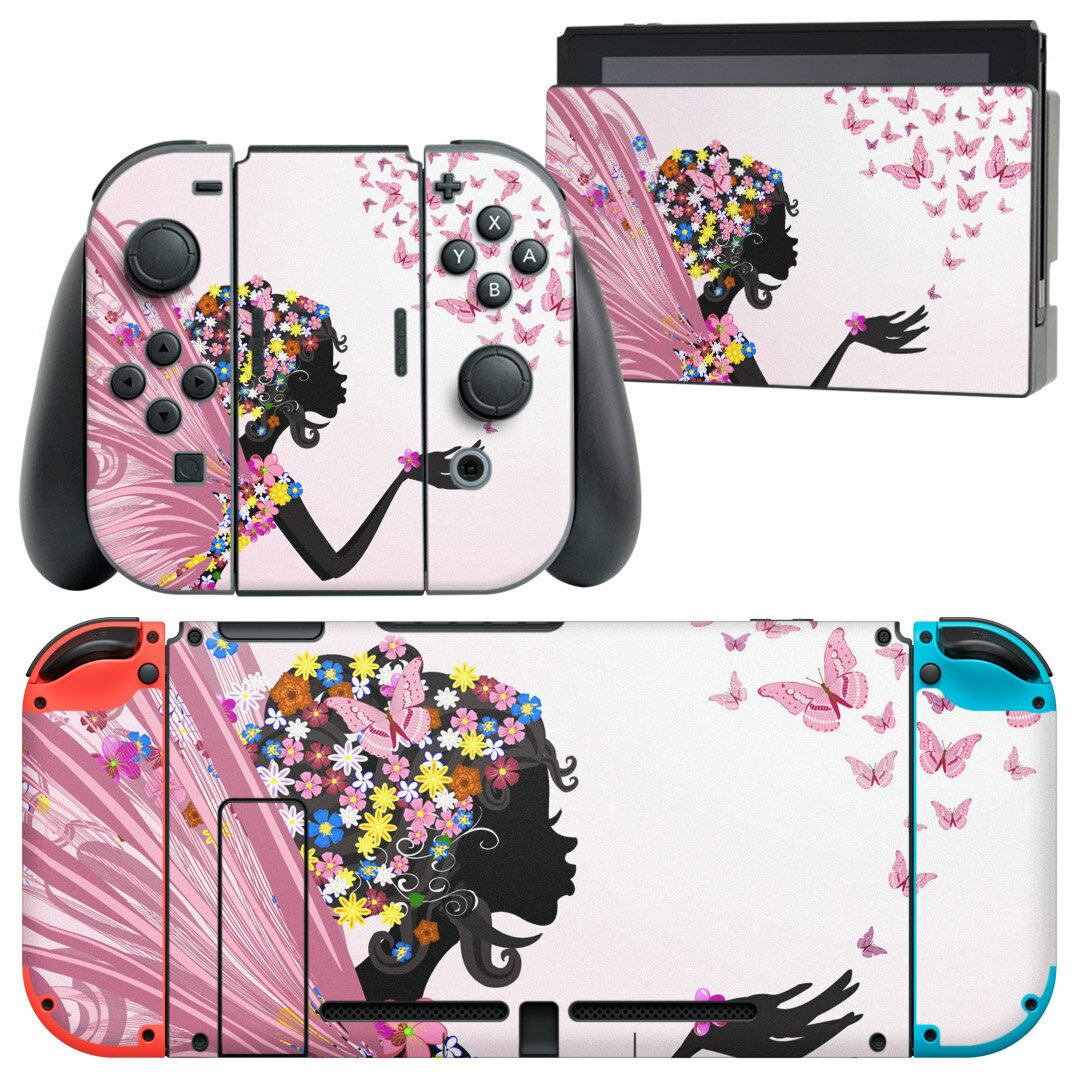 製品名 Nintendo Switch 本体裏面＆ドック正面＆ジョイコン専用 デザインスキンシール セット内容 Nintendo Switch 本体＆ドック＆ジョイコン用スキンシール（各1枚） ニンテンドースイッチ専用です。携帯機のSwitch LiteやProコンには対応していません。 商品特徴 再剥離性シートを素材に採用し、細かな位置調整がしやすく貼り直しが容易です。専用の業務プリンターを使い、商品画像と遜色のない美しい印刷仕上がり。 注意事項 画像はサンプルですので、ご覧の環境によっては多少色味に違いを感じる場合がございます。 イメージと違った、モニターと色味が異なるという理由での交換や返金はご対応出来かねます。スキンシールのみの販売で、ニンテンドースイッチ本体などは付属しません。シワができた場合、ドライヤーなどで軽く温め、外側に向けてシワを伸ばすように貼ってください。初回貼付時の位置調整や貼り直しは可能ですが、しっかりと押し付けて接着させた後の再剥離、再利用は保証しておりません。また接着部に油分や汚れが付着しますと角の部分は剥がれやすくなりますので、貼付時はあまり触れないようにご注意ください。無地のセミグロスシートにデザインをプリントした商品で、デコなどの加工はございません。 凹凸や光沢があるように見えたり布地や金属を素材にしたように見える商品もありますが、デザインの図版によるものです。印刷時に微妙な画像のズレが生じる場合がございます。ご注文後に1点1点制作する受注生産品の為、不良品以外のご返品や交換は固くお断りします。当店における繰り返しの実機テストでは問題ありませんでしたが、経過年数や使用環境により、シールを剥がす際に本体の塗装が一部剥がれる可能性があります。恐れ入りますが、万が一そのような状況になった場合でも当店ではゲーム機本体の保証は出来かねますので、予めご理解の上お求めください。 商品発送 完全受注生産のハンドメイド商品となりますので、既製品と比べて発送までお時間を頂いています。 基本的に決済確認後2?3営業日、最大で10営業日での発送となります。繁忙期や休業日明けの場合はさらに時間がかかる場合があります。 その際には別途メールにてご連絡致します。メール便の場合、発送日から到着までに2?4日ほどかかる場合が多く、紛失などの保障もご対応できかねます。あらかじめご了承下さい。