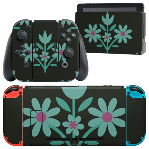 igsticker Nintendo Switch 用 デザインスキンシール 任天堂 ニンテンドー スイッチ 専用 本体ドック Joy-Con Joycon ジョイコン 専用 ゲーム機 カバー アクセサリー フィルム ステッカー 007460 花 イラスト 模様 igsticker Nintendo Switch 用 デザインスキンシール 任天堂 ニンテンドー スイッチ 専用 本体ドック Joy-Con Joycon ジョイコン 専用 ゲーム機 カバー アクセサリー フィルム ステッカー 007460 花 イラスト 模様