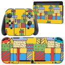 igsticker Nintendo Switch 用 デザインスキンシール 任天堂 ニンテンドー スイッチ 専用 本体ドック Joy-Con Joycon ジ...