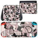 igsticker Nintendo Switch 用 デザインスキンシール 任天堂 ニンテンドー スイッチ 専用 本体ドック Joy-Con Joycon ジョイコン 専用 ゲーム機 カバー アクセサリー フィルム ステッカー 007669 靴 ヒール ネックレス 鞄(2)
