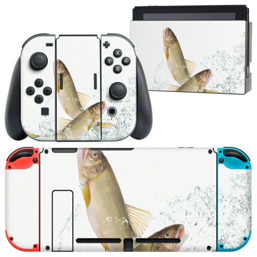 igsticker Nintendo Switch 用 デザインスキンシール 任天堂 ニンテンドー スイッチ 専用 本体ドック Joy-Con Joycon ジョイコン 専用 ゲーム機 カバー アクセサリー フィルム ステッカー 007741 魚 さかな 水 みず igsticker Nintendo Switch 用 デザインスキンシール 任天堂 ニンテンドー スイッチ 専用 本体ドック Joy-Con Joycon ジョイコン 専用 ゲーム機 カバー アクセサリー フィルム ステッカー 007741 魚 さかな 水 みず