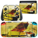 igsticker Nintendo Switch 用 デザインスキンシール 任天堂 ニンテンドー スイッチ 専用 本体ドック Joy-Con Joycon ジョイコン 専用 ゲーム機 カバー アクセサリー フィルム ステッカー 008287 音符 楽譜 ピアノ(2)