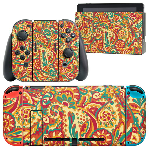 igsticker Nintendo Switch 用 デザインスキンシール 任天堂 ニンテンドー スイッチ 専用 本体ドック Joy-Con Joycon ジョイコン 専用 ゲーム機 カバー アクセサリー フィルム ステッカー 008409 花 赤 レッド 模様 igsticker Nintendo Switch 用 デザインスキンシール 任天堂 ニンテンドー スイッチ 専用 本体ドック Joy-Con Joycon ジョイコン 専用 ゲーム機 カバー アクセサリー フィルム ステッカー 008409 花 赤 レッド 模様
