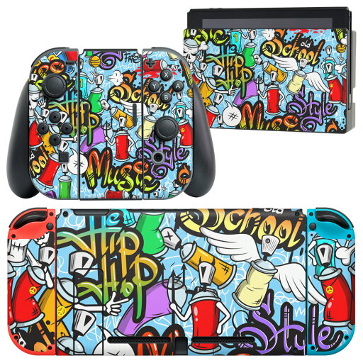 igsticker Nintendo Switch 用 デザインスキンシール 任天堂 ニンテンドー スイッチ 専用 本体ドック Joy-Con Joycon ジョイコン 専用 ゲーム機 カバー アクセサリー フィルム ステッカー 008487 カラフル ペンキ インク パンク igsticker Nintendo Switch 用 デザインスキンシール 任天堂 ニンテンドー スイッチ 専用 本体ドック Joy-Con Joycon ジョイコン 専用 ゲーム機 カバー アクセサリー フィルム ステッカー 008487 カラフル ペンキ インク パンク
