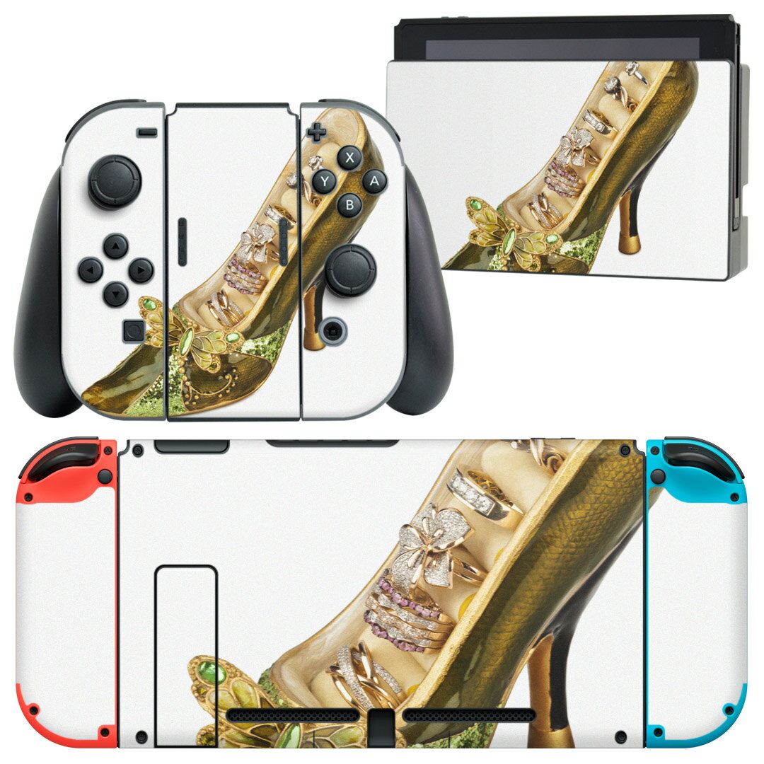 igsticker Nintendo Switch 用 デザインスキンシール 任天堂 ニンテンドー スイッチ 専用 本体ドック Joy-Con Joycon ジョイコン 専用 ..