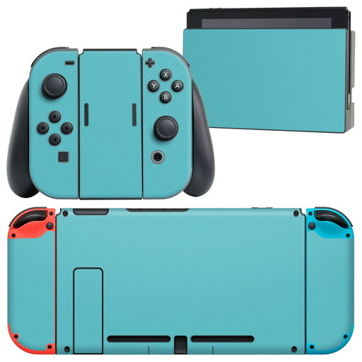 igsticker Nintendo Switch 用 デザインスキンシール 任天堂 ニンテンドー スイッチ 専用 本体ドック Joy-Con Joycon ジョイコン 専用 ゲーム機 カバー アクセサリー フィルム ステッカー 009006 シンプル 無地 青 igsticker Nintendo Switch 用 デザインスキンシール 任天堂 ニンテンドー スイッチ 専用 本体ドック Joy-Con Joycon ジョイコン 専用 ゲーム機 カバー アクセサリー フィルム ステッカー 009006 シンプル 無地 青