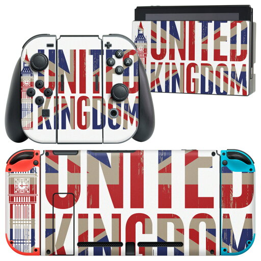 igsticker Nintendo Switch 用 デザインスキンシール 任天堂 ニンテンドー スイッチ 専用 本体ドック Joy-Con Joycon ジョイコン 専用 ゲーム機 カバー アクセサリー フィルム ステッカー 009224 国旗 英語 風景 igsticker Nintendo Switch 用 デザインスキンシール 任天堂 ニンテンドー スイッチ 専用 本体ドック Joy-Con Joycon ジョイコン 専用 ゲーム機 カバー アクセサリー フィルム ステッカー 009224 国旗 英語 風景